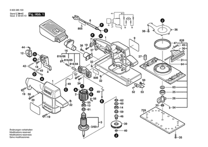 Part Location Diagram of 2607329141 Bosch Suppression Capacitor