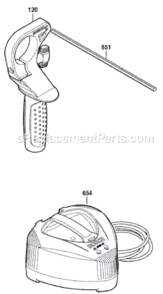 Page B Diagram and Parts List for 11536C-2 3611J03R10 Bosch Demolition Hammer