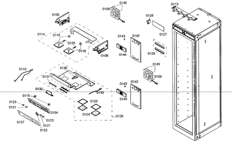 Part Location Diagram of 00642503 Bosch AIR GRID