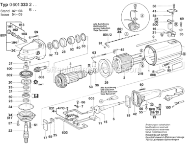 Part Location Diagram of 1604012048 Bosch Armature 115V