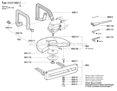 Part Location Diagram of 2608190024 Bosch Guide Block