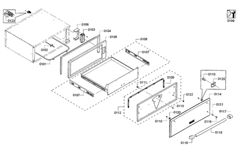 Part Location Diagram of 00656756 Bosch HANDLE-CAP SHAPED