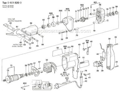 Part Location Diagram of 2600914018 Bosch Needle Bushing