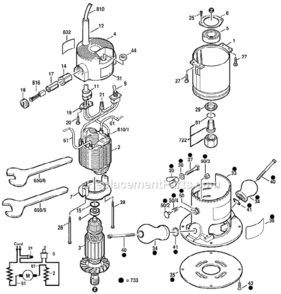 Part Location Diagram of 3603435509 Bosch Thread-Forming Screw