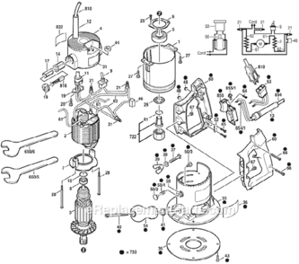 Part Location Diagram of 2915061002 Bosch Hexagon Nut
