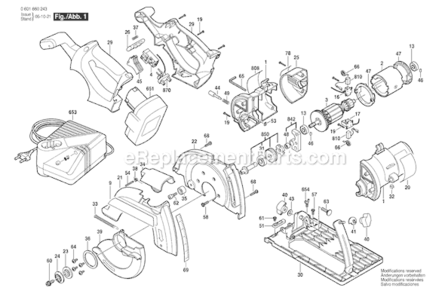 Part Location Diagram of 2600101656 Bosch Washer