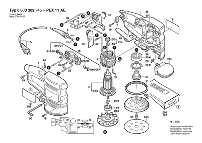 Part Location Diagram of 2604220537 Skil Field 120v
