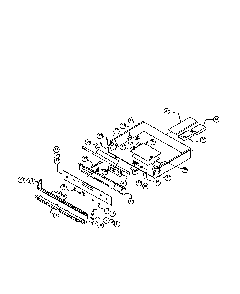 Burner Box Assembly Diagram and Parts List for RDDS30V  Thermador Range