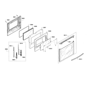 Part Location Diagram of 00649111 Bosch FIXING KIT