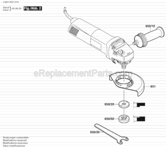 Part Location Diagram of 1605510378 Bosch Protective Cover