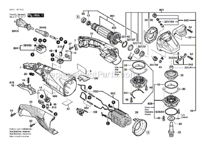 Part Location Diagram of 3600210109 Bosch Tool O-RING