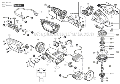 Part Location Diagram of 1603414025 Bosch Tool SCREW