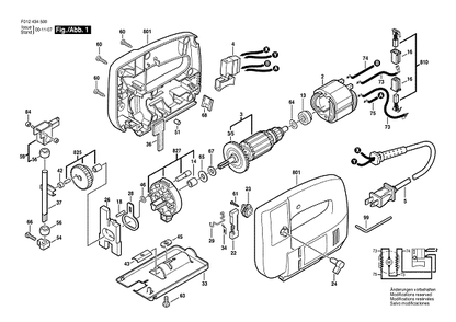Part Location Diagram of 2610321617 Bosch Carbon-brush set