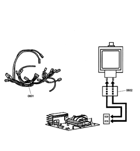Wiring Diagram and Parts List for HBL8750UC 07 Bosch Microwave Oven Combo