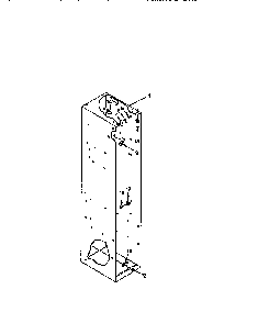 Freezer Liner Diagram and Parts List for TSS36DAW-06  Thermador Refrigerator