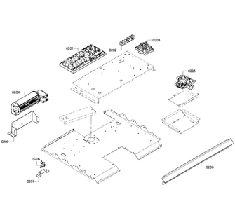 Pcb's Assy Diagram and Parts List for HBN3550UC 10 Bosch Wall Oven