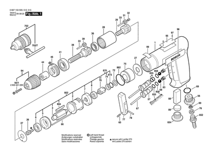 Part Location Diagram of 3607031044 Bosch Assembly Of Spare Parts