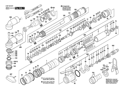 Part Location Diagram of 3600200055 Bosch Spacer Ring