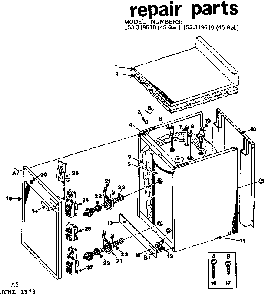 Part Location Diagram of 161964 Maytag Screw