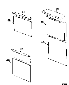 Weldment Diagram and Parts List for PRSE366  Thermador Range