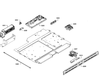 Pcb Assy Diagram and Parts List for HBL3360UC 08 Bosch Wall Oven