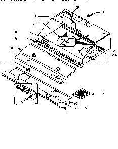 Model H36hqw Diagram and Parts List for H36HQW  Thermador Range Hood