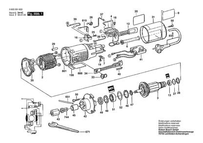 Part Location Diagram of 2607230013 Bosch Tool GOVERNOR
