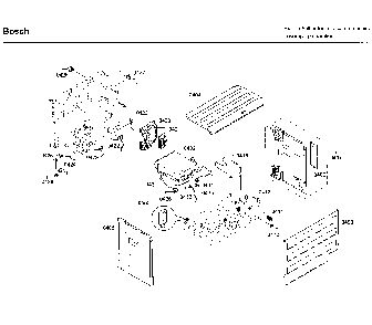 Cover asy Diagram and Parts List for BCM8450UC 03 Bosch Coffee Maker