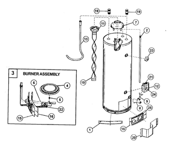 Part Location Diagram of 9003989 Maytag Baffle