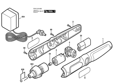Part Location Diagram of 2610991239 Bosch Planetary gear train