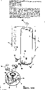 Replacement Parts Diagram and Parts List for 153334440  Kenmore Water Heater