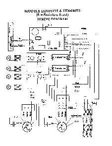 Wiring Diagram Diagram and Parts List for HDW  Thermador Range Hood
