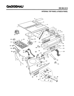 Part Location Diagram of 00098793 Bosch Operating Module