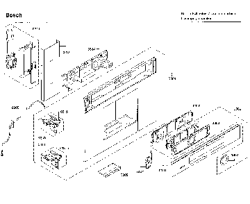 Frame Diagram and Parts List for BCM8450UC 03 Bosch Coffee Maker