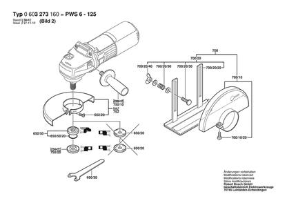 Part Location Diagram of 1605703099 Bosch Clamping-Flange 22,2x42 Mm