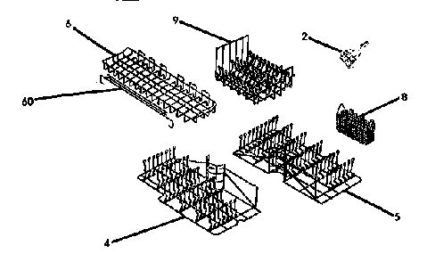Section 11 Diagram and Parts List for CP10  Thermador Dishwasher