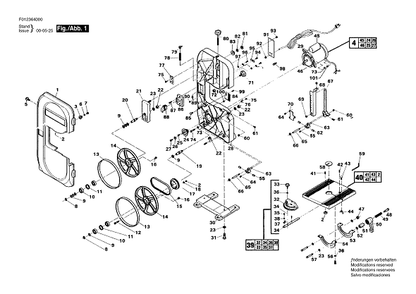 Part Location Diagram of 2610358168 Bosch Screw