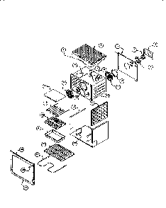 Main Oven Liner And Module Diagram and Parts List for RDDS30V  Thermador Range