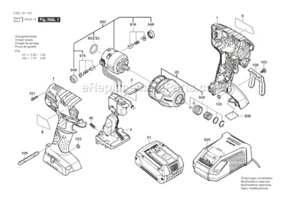 Part Location Diagram of 2609110343 Bosch Tool SCREWDRIVER BLADE