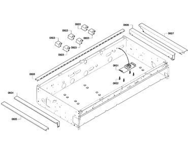Part Location Diagram of 00248849 Bosch DECOR PLATE