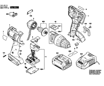 Part Location Diagram of 2609101293 Bosch Tool SLIDE