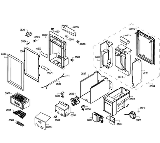 Part Location Diagram of 00616651 Bosch COVER