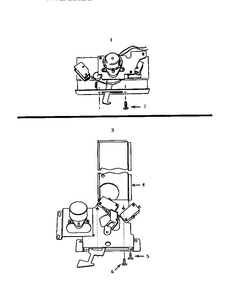 Motorized Oven Door Latches Diagram and Parts List for CT227N-01  Thermador Wall Oven