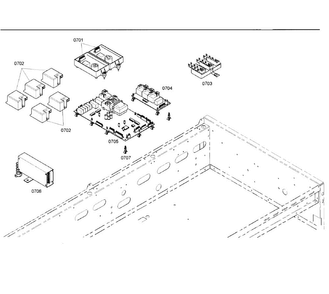 Pcb's Assy Diagram and Parts List for PG484GGEBS 08 Thermador Range