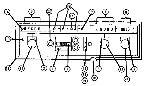 Control Diagram and Parts List for CMT21  Thermador Microwave