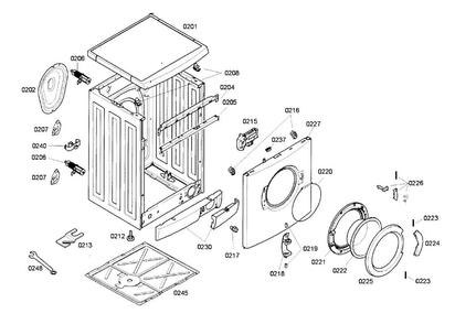 Part Location Diagram of 00607383 Bosch LOCK-ELECTRICAL