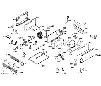Compressor Diagram and Parts List for T24ID80NRP 37 Thermador Freezer