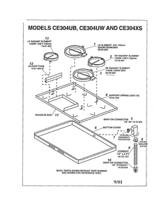 Part Location Diagram of 14-33-421 Bosch ELEMENT, RADIANT 160