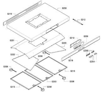 Part Location Diagram of 00249856 Bosch COVER