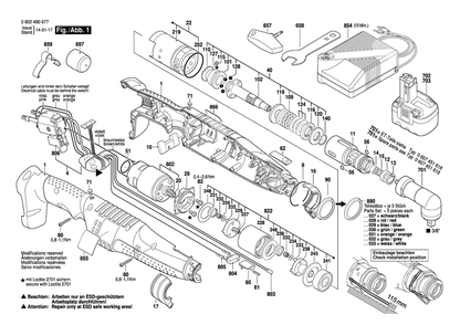 Part Location Diagram of 3604619015 Bosch Compression Spring